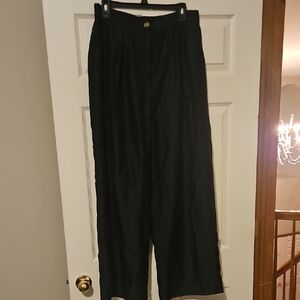 House Of Harlow 1960 Wide Leg Navy Pants